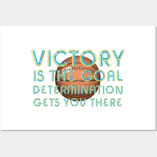 Victory Goal Basketball Posters and Art